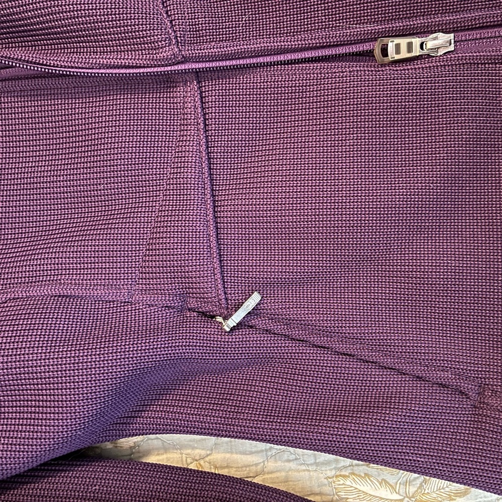 Spyder Royal Purple Zip Thermal Fleece Jacket - S - Picture 8 of 8